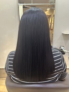 美容室 プカシェル 三鷹台店の写真/《三鷹台駅徒歩1分》触れるたび感動。アイロンを使わなくてもまとまる“髪質改善ストレート”へ。