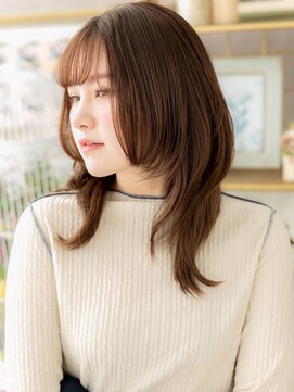 カバーヘア ブリス 志木南口駅前店(COVER HAIR bliss) グレーブラウンハイレイヤーウルフクラゲヘアーA5志木20代30代