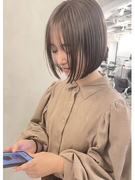 フォト 武蔵小杉(foto) 切りっぱなしボブ/ミニボブ/ワンレンボブ