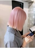 インナーカラー/トリートメント/デザインカラー/ペールピンク