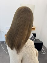 デーノ(de’no)&nbsp;矯正していても出来るブリーチなしダブルカラーオリーブベージュ