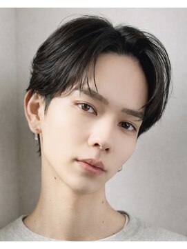 ポーチバイハニー オモテサンドウ(PORCH by HONEY omotesando) 横浜/フェザーパーマ/センターパート/曲がる縮毛矯正/韓国