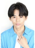 30代40代50代ビジネスマン向け清潔感マッシュセンターパート