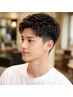 初めての方に【毛穴&頭皮スッキリ】メンズカット+10分スパ＋眉カット￥5940⇒