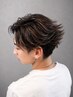 メンズカット＋眉毛カット[ラウンドマッシュ/スパイキーショート/長崎]