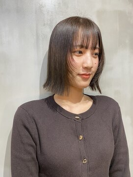 クプラ(Qpula) 顔まわりレイヤーボブ