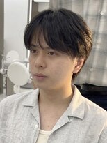メンズサロン サンド 横浜(Men's salon sand) 刈り上げセンターパート/フェザーショート/サーフカール