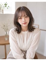 グロウ 赤羽(grow)&nbsp;ミディアム×オリーブベージュ×髪質改善