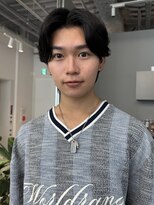 トリッカ シブヤ(TRICCA SHIBUYA)&nbsp;メンズカットパーマシースルーラウンドマッシュウルフ渋谷