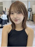前髪ありくびれボブ|小顔レイヤーボブ【銀座】