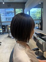 ヘア デザイン リスク(HAIR DESIGN RISK)&nbsp;【RISK 白井琴菜】三鷹 後ろの丸みが可愛いボブスタイル