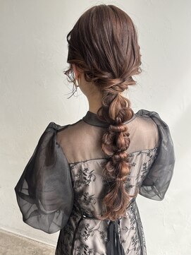 サロンブルーナ(SALON BLUENA) あみ下ろしアレンジ