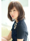 無造作ルーズな甘辛グラマラスラフウェービーハンサムボブ