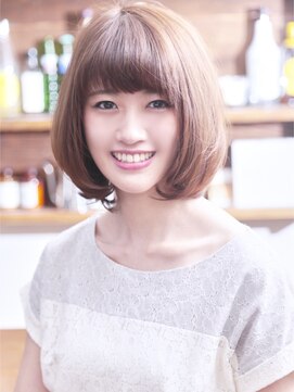 モニカ 横須賀中央店(Monica) クールさに可愛さをプラスしたワンカールボブ☆