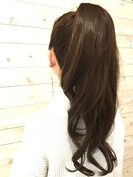 ヘアメイク エンカレッジ(HAIR MAKE encourage) ○ポニーテールウィッグアレンジ○