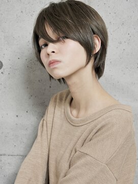 ネオリーブカフ 鶴ヶ峰店(Neolive caff) ペタンコさん必見【neolive caff】美シルエットのショートヘア