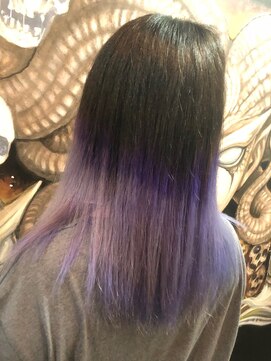 ゾーマ(ZOUMA) ホワイトパープルグラデーション