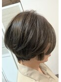 大人のショートボブ