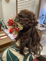 ラウズ(rouse)&nbsp;ハーフアップ