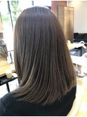 透明感ミルクティーベージュカラー