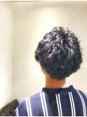 【Quartett】スパイラルパーマ×ショートマッシュ