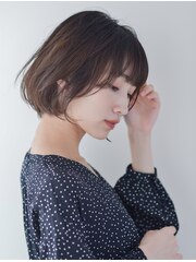 切りっぱなしボブ/エアリーロング/美髪/ピンクブラウン/832