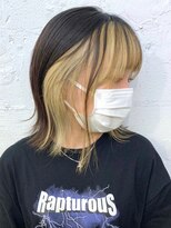 ヒート バイ アンカットラウンジ 渋谷(HEAT by UNCUT&LOUNGE)&nbsp;ダブルカラー/インナーカラー/ケアブリーチ/ハイライト[渋谷]