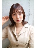 【DaVin中目黒】大人可愛い外ハネボブ 秋冬カラー
