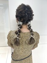 スウィープ 平尾(sweep)&nbsp;お呼ばれツイン編みおろしアレンジ