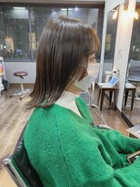 ヘアアンドメイク エジェリ(hair&make egerie) 【外ハネ ミディアム 耳掛け 恵比寿】