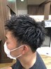 【辻田限定メンズ人気NO.1】カット＋炭酸スパor眉カット　