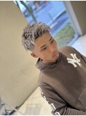 ジェットモヒカン ホワイトたくさんメッシュ