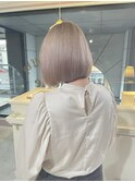 ボブ×ホワイトアッシュ★