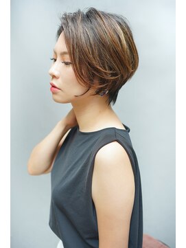 レスピア 銀座中央通り店(Respia) 大人のハイライトショート【銀座/有楽町】30代40代50代