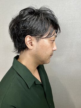 リリ(Liri material care salon by JAPAN) くせ毛を活かしたメンズデザイン