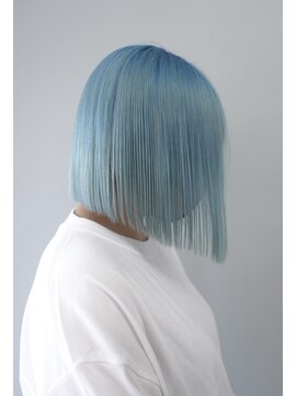 プネル(punel) 水色ヘア / 水色カラー / ライトブルー / ブルーシルバー