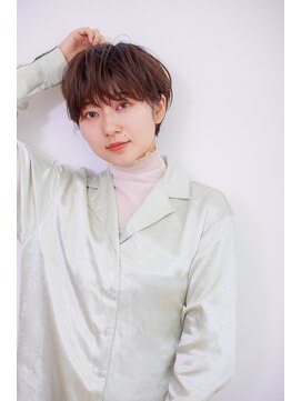 バサ 久米川店(BASSA) ☆大人可愛いマッシュショート☆［久米川］/質感再生カラー