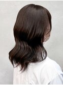 ブリーチなしダブルカラーで透明感カラー＊ブラウンベージュ