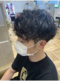 スパイラルパーマ