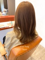 マーリャヘアー(mallia hair)&nbsp;セミロングレイヤー