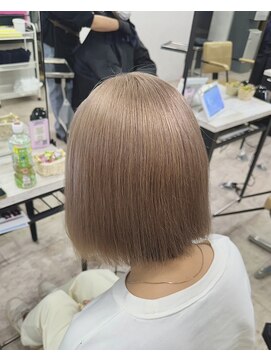 アジールヘア 所沢プロペ通り店(agir hair) シアーカラーミルクティーカラーケアブリーチ所沢