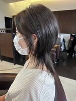 ムース 福島市店(Mousse-88-)&nbsp;ミディアムウルフ グレージュ