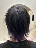 ラビス クローバー(Lovis clover)&nbsp;インナーパープルウルフカット♪あゆむ