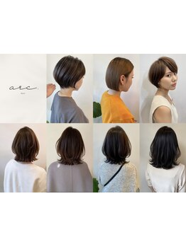 360°どこから見ても似合うフォルムに。絶対似合うショート、ボブにも定評あり♪【大阪/西梅田/堂島】