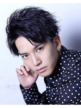 リップス レイ ギンザ(LIPPS Ray GINZA) サイドリバースかき上げスパイラルパーマ