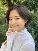 ショートヘア ショートカット ひし形ショート 広尾 恵比寿