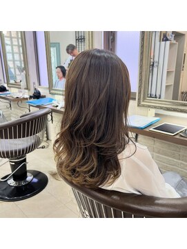 ヘアーアンドメイク シークタチカワ 立川店(Hair&Make Seek) 【古澤】ブリーチなし透明感ベージュカラー