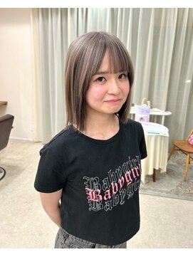 アメリ(Amelie) アメリ女子の顔周りカット♪