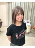 アメリ女子の顔周りカット♪