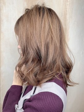 ニスル 町田店(NISURU) 似合わせカット/大人ガーリー/ダークアッシュ/着物/町田/町田駅